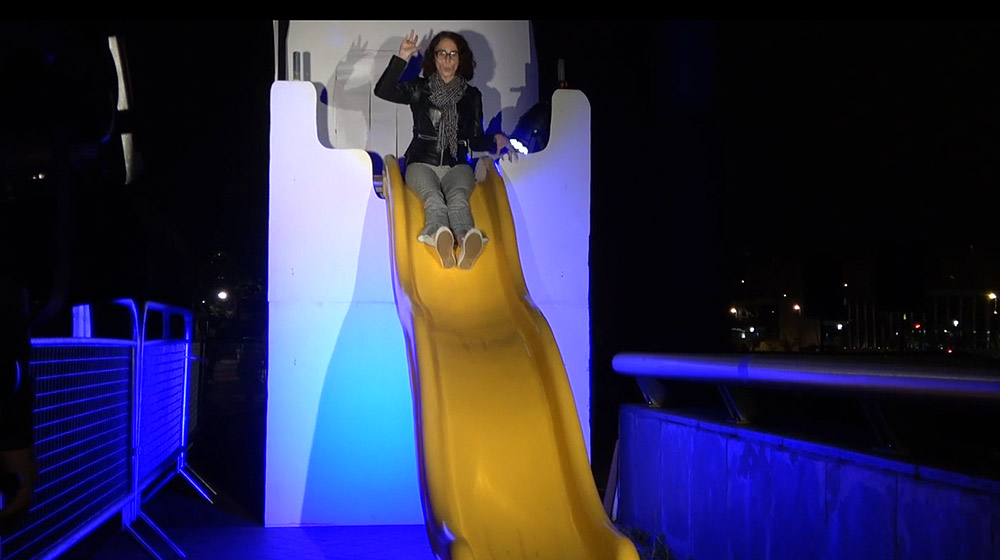 mapping show bilbao gau zuria noche blanca